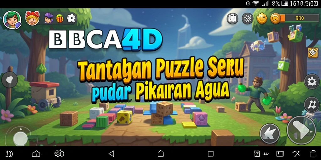 Tampilan menarik dari gameplay Puzzle yang seru dan menantang.