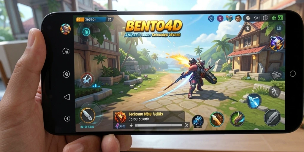 Screenshot BENTO4D yang menampilkan antarmuka pengguna yang menarik.