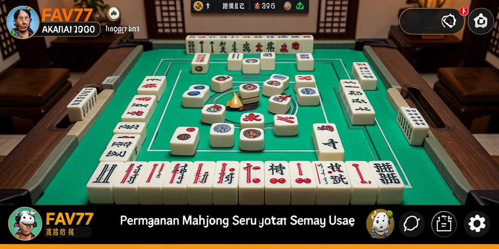 Tangkapan layar permainan FAV77 menampilkan gameplay Mahjong yang menarik.