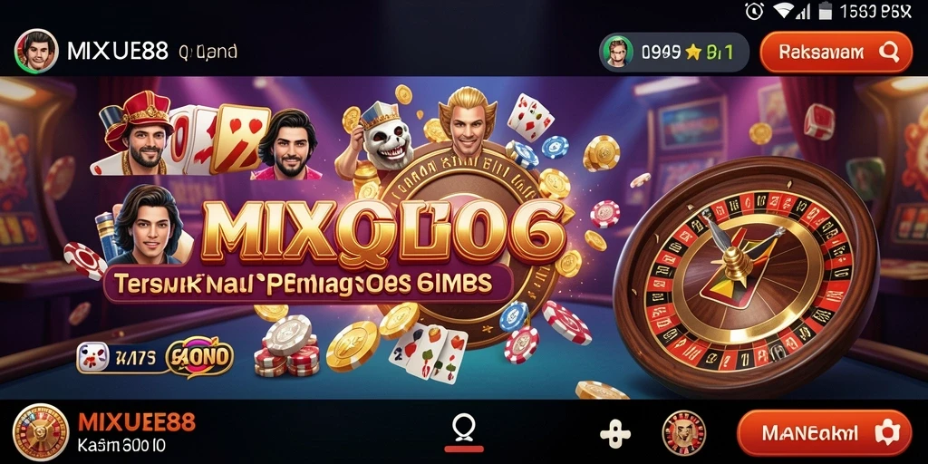 Tampilan menarik dan gameplay yang seru di MIXUE88.