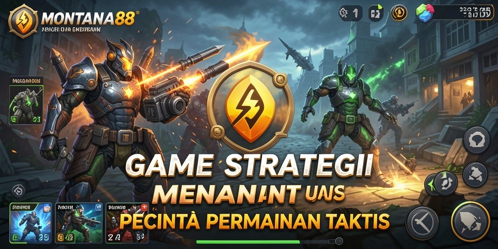 Tampilan permainan MONTANA88 dengan gameplay strategi yang mendalam.