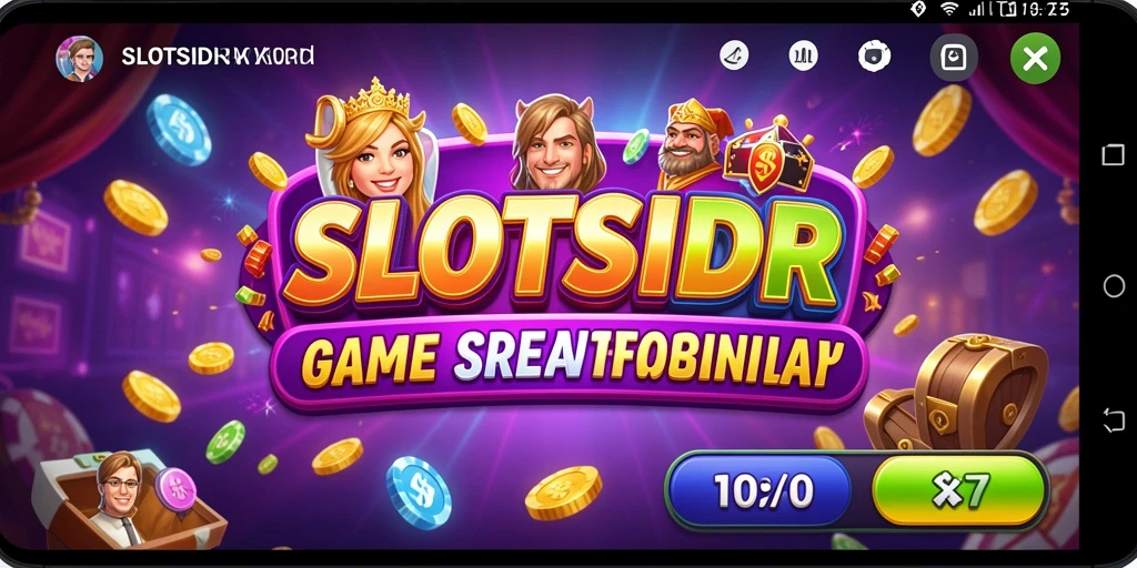 Gambaran gameplay seru dalam SLOTSIDR yang memukau.