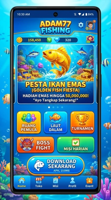 Pengguna menikmati kemudahan akses aplikasi di adam77.