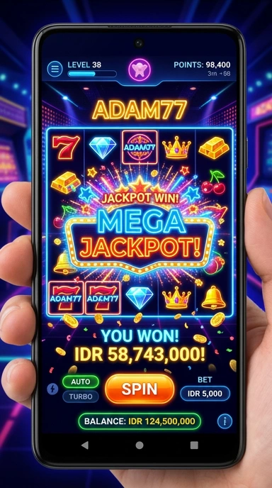 Screenshot tampilan antarmuka pengguna adam77 yang intuitif.